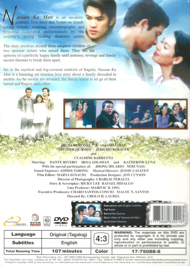 Nasaan Ka Man Cover Back